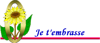 je t'embrasse